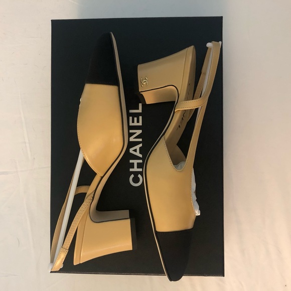 CHANEL Shoes - Chanel slingback heels NBW